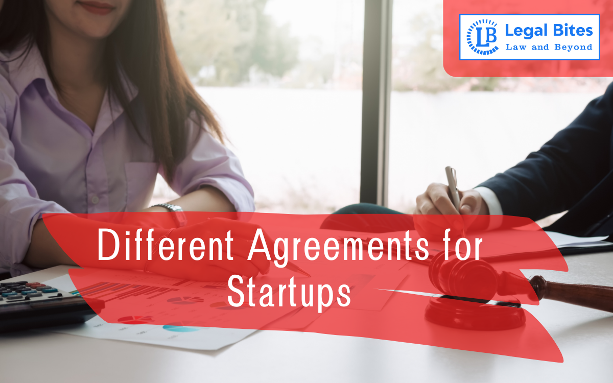 Different Agreements for Startup Different Agreements for Startup