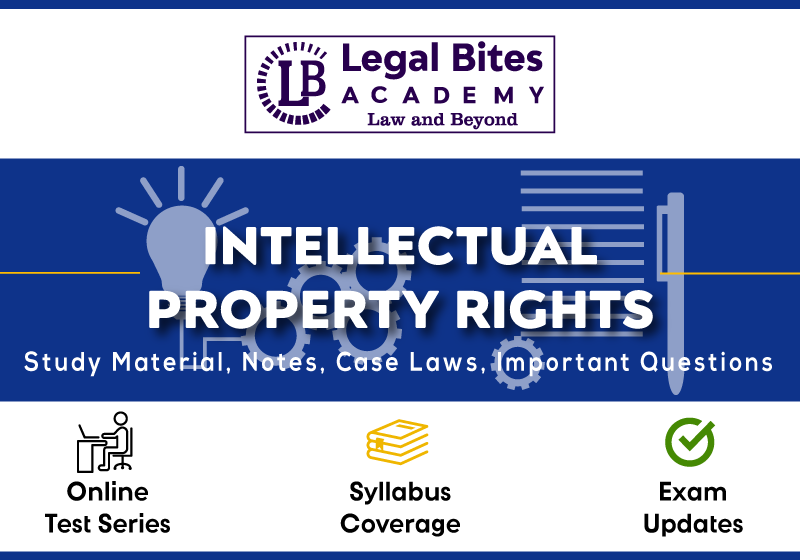 Intellectual Property Rights Intellectual Property Rights