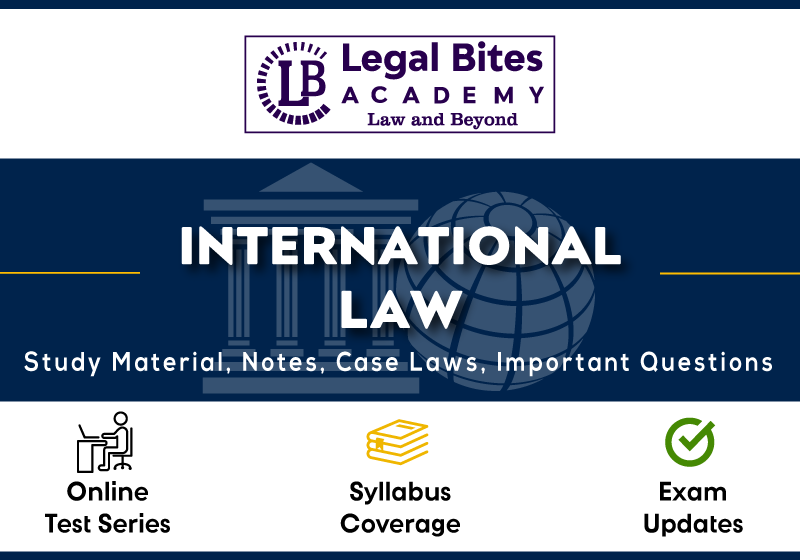 International Law International Law
