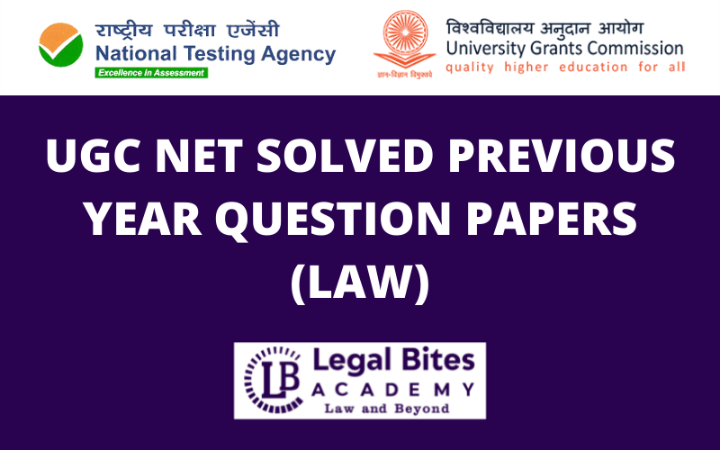 UGC NET September 2019 Paper (Law) UGC NET September 2019 Paper (Law)